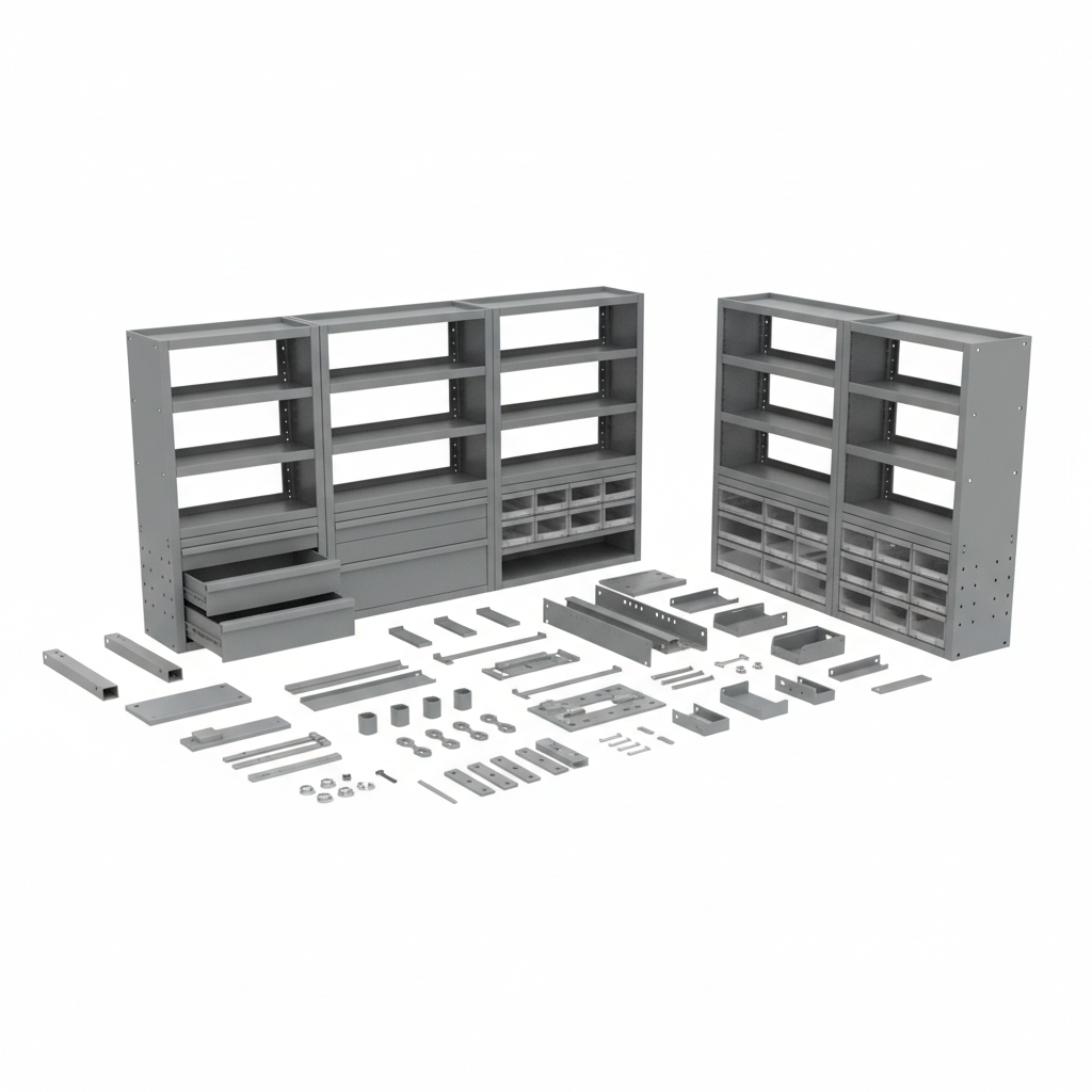 Van Modular Shelving Rack Kit
