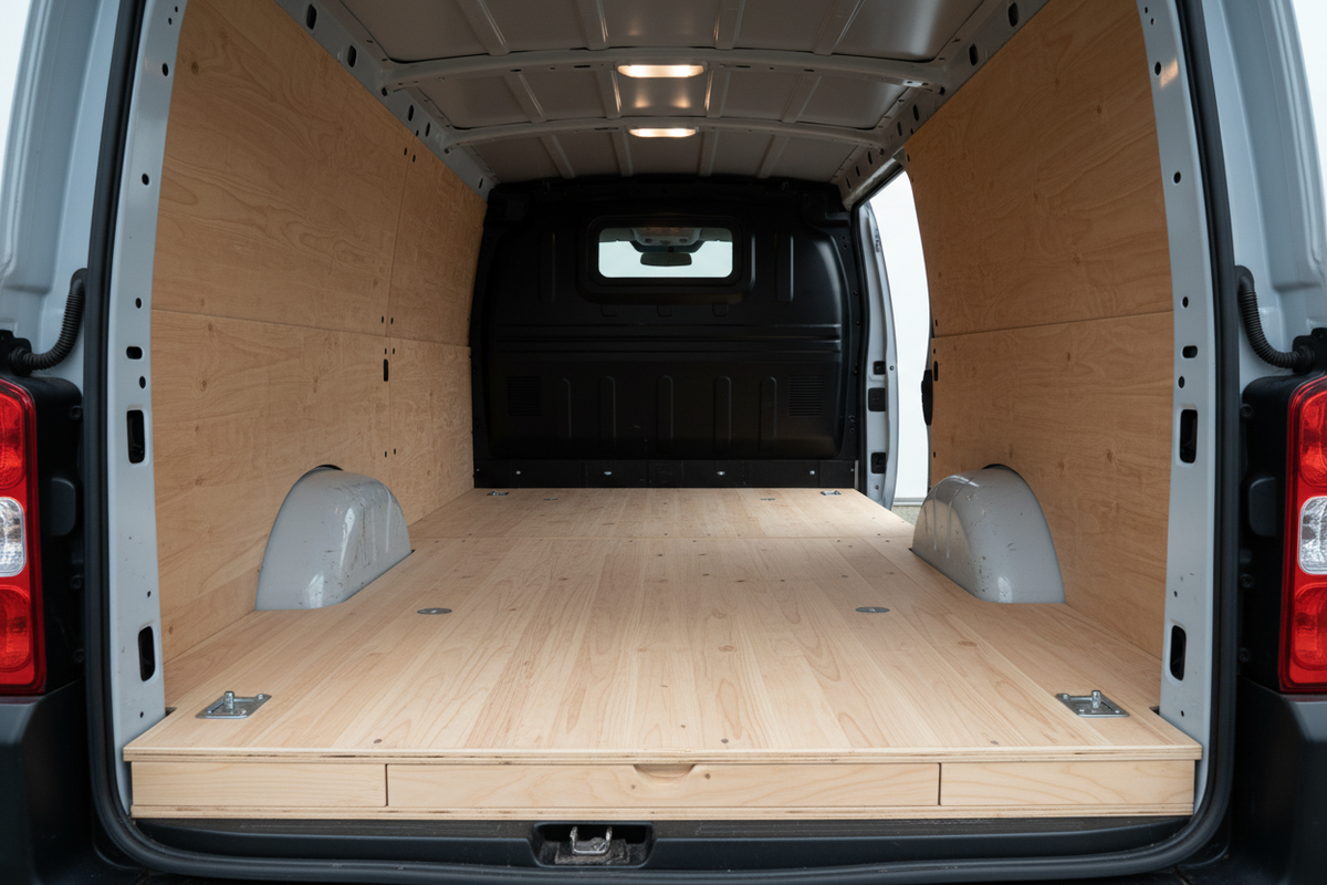 Citroën Dispatch L3 False Floor Installed