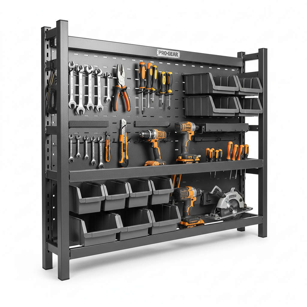 Van Interior Wall Rack System